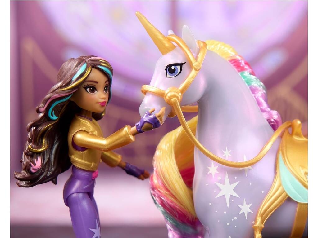 Academia Unicórnio Pack Boneca Sophia e Unicórnio Wildstar