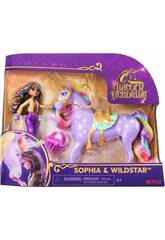 Accademia Unicorno Pack Bambola Sophia e Unicorno Wildstar