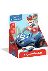 Baby Clementoni Veículo Roger Carro de Polícia com Luz e Sons