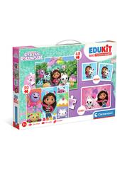 Edukit 4 em 1 A Casa de Bonecas de Gabby
