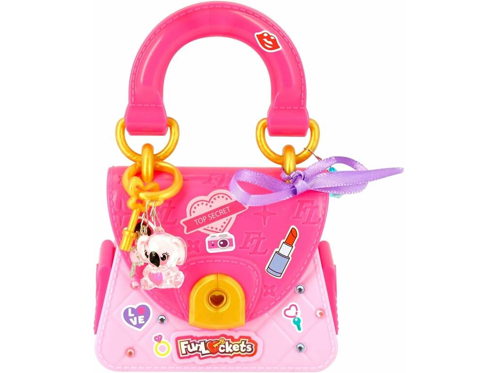 FunLockets Mini porte-monnaie secret avec surprises