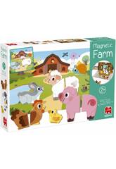 Granja Magntica con 12 Animales y Escenarios