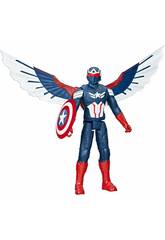 Figurine Captain America Brave New World Titan Hero Series Captain America