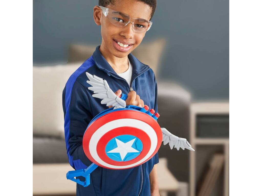 Lanceur de bouclier Nerf Captain America Brave New World