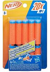 Nerf N Series Pack 20 Dardos de Foam N1