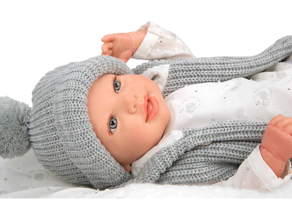 Poupée Reborn Daniela de 45 cm avec coussin
