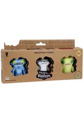 Fuggler Pack 3 Figuras Colecionveis de 7 cm