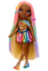 Rainbow High Hair Chalk & Style Bambola Meline Gold