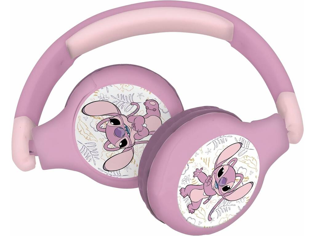 Écouteurs pliables 2-en-1 Disney Classics Stitch Angel
