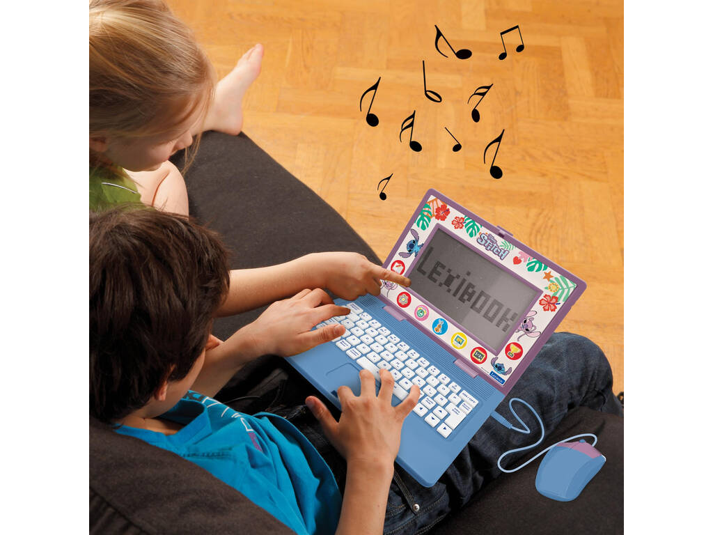 Ordinateur portable éducatif bilingue Disney Stitch