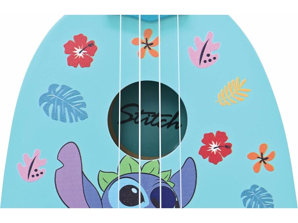 Ukulélé en bois Disney Stitch 53 cm