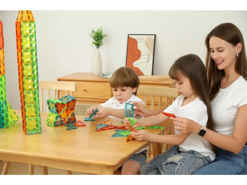 Geomag Magnetics Tiles Gems 16 Pieces