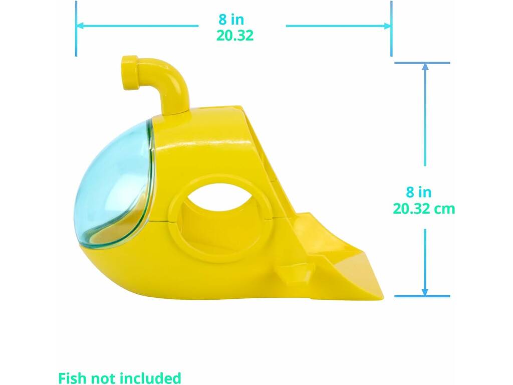 Ensemble aquarium Zhu Zhu de Submarino