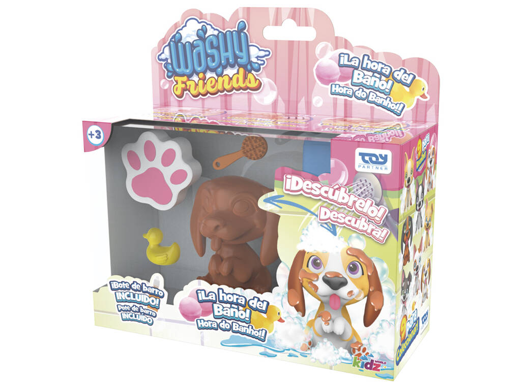 Washy Friends Pack Figura con Accesorios