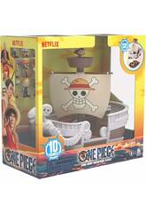 One Piece Barco Going Merry com 10 Microfiguras