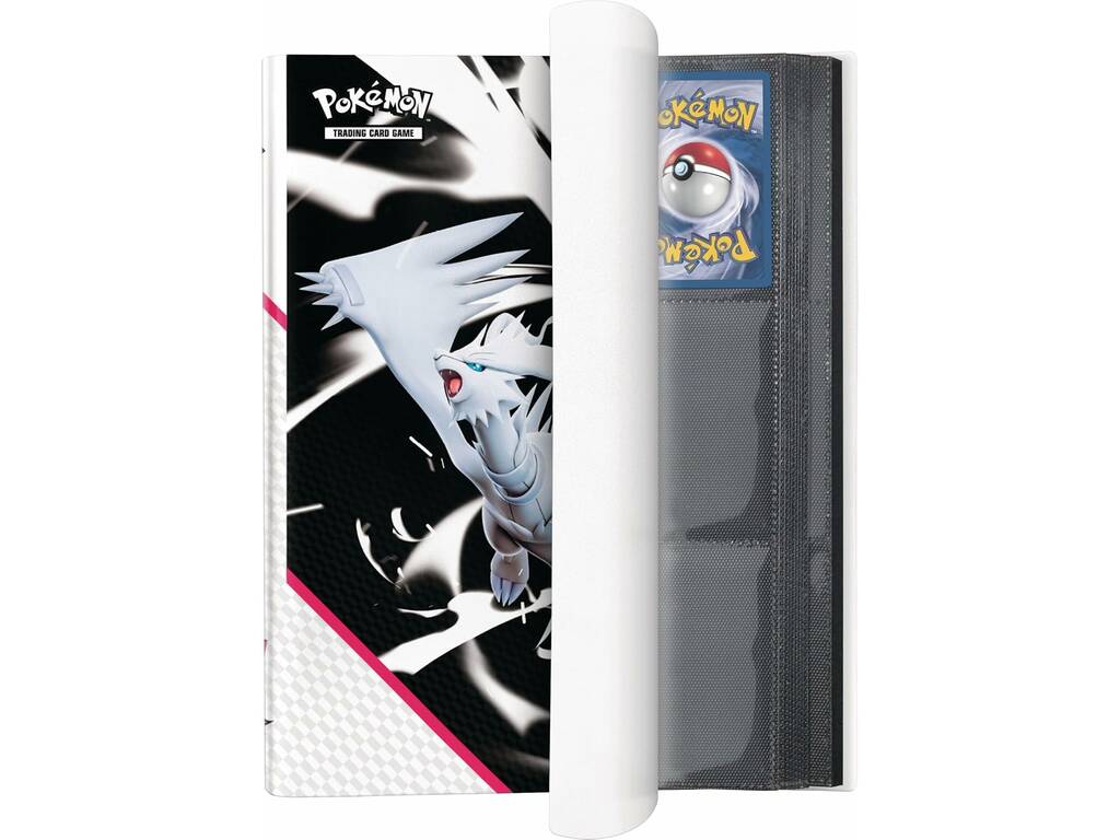 Pokémon TCG Escarlata e Púrpura Chama Branca Caixa Álbum para Coleções