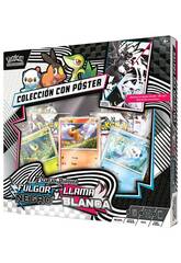 Pokémon TCG Scarlet et Purple Fulgor Black and White Flame Poster Box Collection