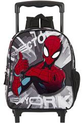 Sac à dos à roulettes pour chambre d'enfant Spiderman Protector