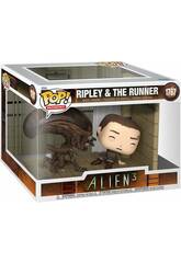 Funko Pop Moment Alien 3 Figura Ripley y The Runner