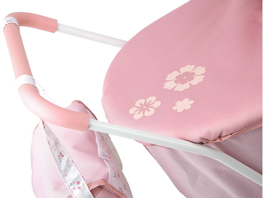 Poussette pour poupées avec capote Elegance et sac
