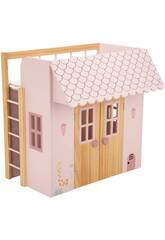Mon premier lit maison en bois Nature 50 x 50 x 39 cm