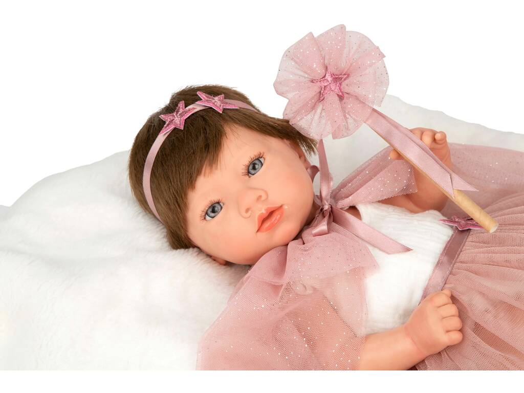 Poupée Reborn Princess Rose de 38 cm avec couverture