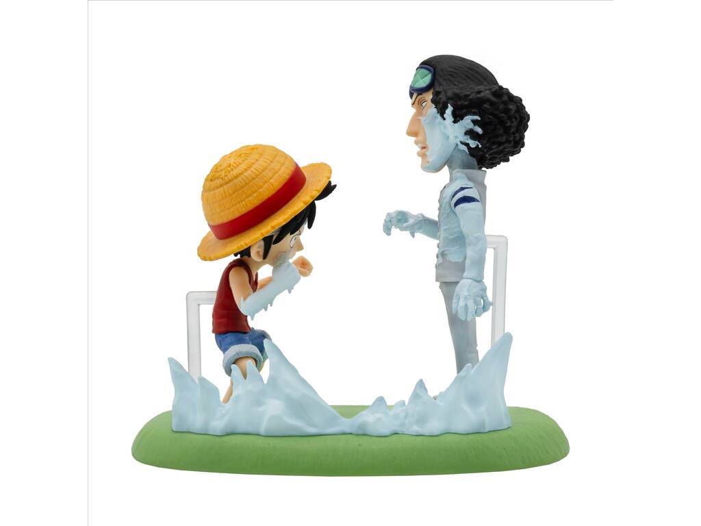 One Piece WCF Monkey D. Luffy vs Kuzan 8x9x5 cm Figure