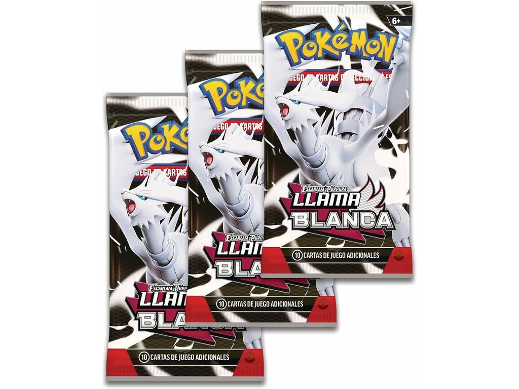 Pokémon TCG Scarlet et Purple Flame White Collection Blister avec autocollants spéciaux