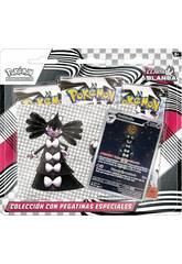 Pokémon TCG Escarlata e Púrpura Chama Branca Blister Coleção com Autocolantes Especiais
