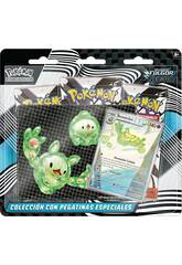 Pokmon TCG Scarlet et Purple Fulgor Noir Collection Blister avec autocollants spciaux