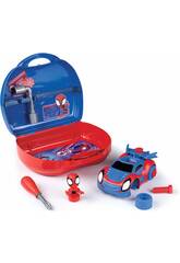 Spiderman Mallette avec vhicule  construire et outils