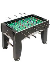 Calciobalilla Silver Nero da 139x73x87 cm
