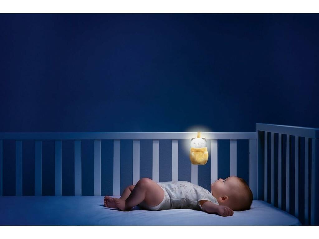 Osito Día y Noche 2 en 1 con Luz y Sonidos