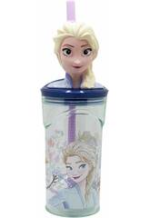 Verre Figurine 3D Frozen Snowy Tale 360 ml