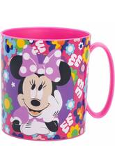 Caneca Micro Minnie Mouse Florals de 390 ml