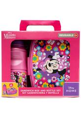 Set Lancheira e Garrafa Minnie Mouse