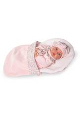 Boneca Beb Petit Macio de 27 Cm Com Saquinho de Dormir