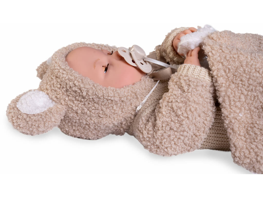 Poupée Bimba Lagrimitas de 37 cm avec costume d'ourson