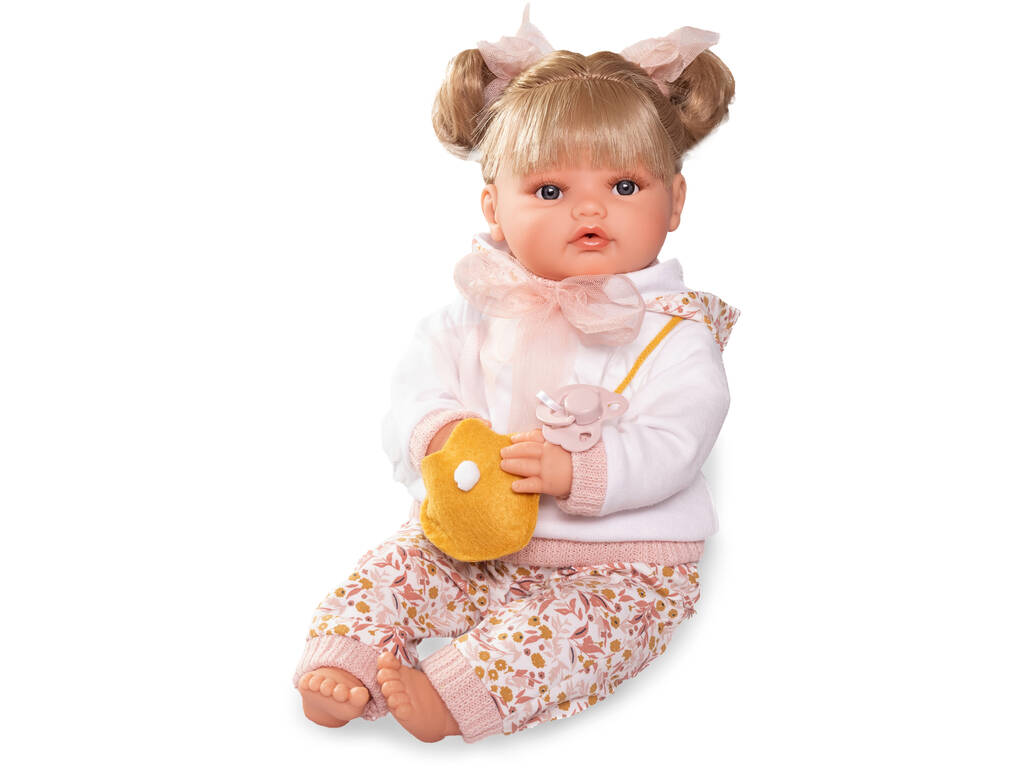 Poupée bébé nouveau-né Beni Tears 42 Cm avec sac