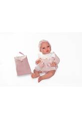 Boneca Beb Recm-Nascida Erika de 42 Cm Com Trocador