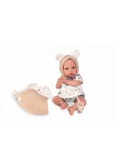 Boneco Beb Recm-Nascido Erik de 42 Cm Com Porta-beb