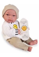 Poupée bébé Tonet Smile de 33 cm
