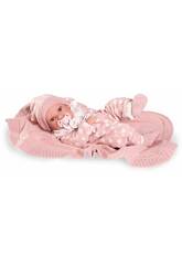 Boneca Beb Recm-Nascida Erika de 42 Cm Com Toalha