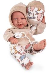 42 Cm Carlo Newborn Baby Doll With Ball