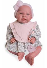 Sweet Reborn Baby Doll Lea of 42 avec Baby Bib Antonio Juan 80327