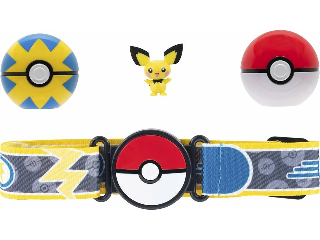 Figurine Pokémon Clip N Go avec balle et ceinture