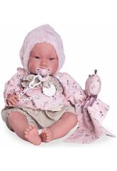Boneca Beb Meu Primeiro Reborn Alejandra de 52 cm com Dou Dou
