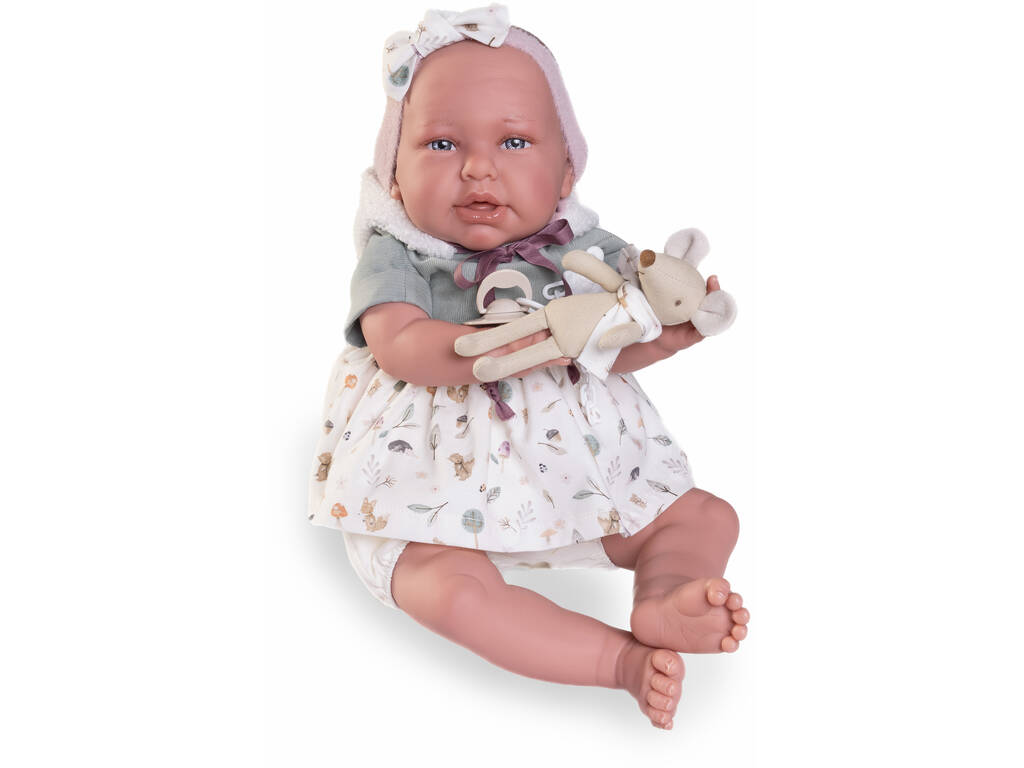 Poupée Bébé Mon premier Reborn Daniela Peluche 52 cm