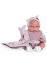 Boneca Baby Tufi de 34 Cm Com Babete
