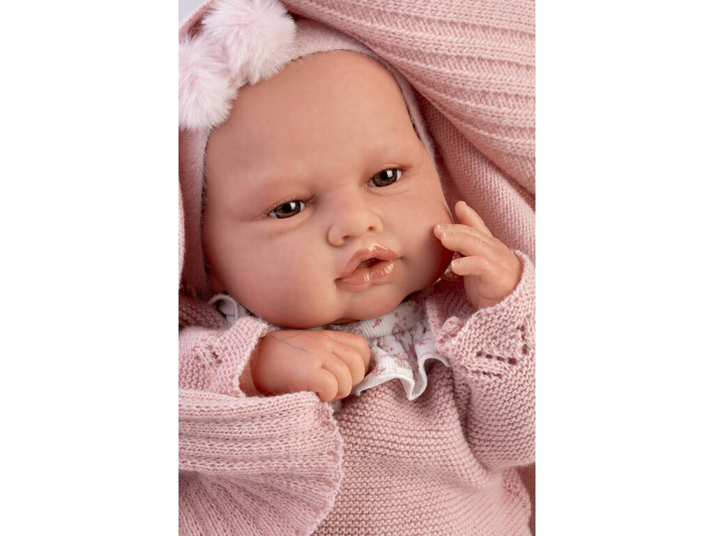 Reborn Baby Doll Love 50 Cm avec ensemble tricoté